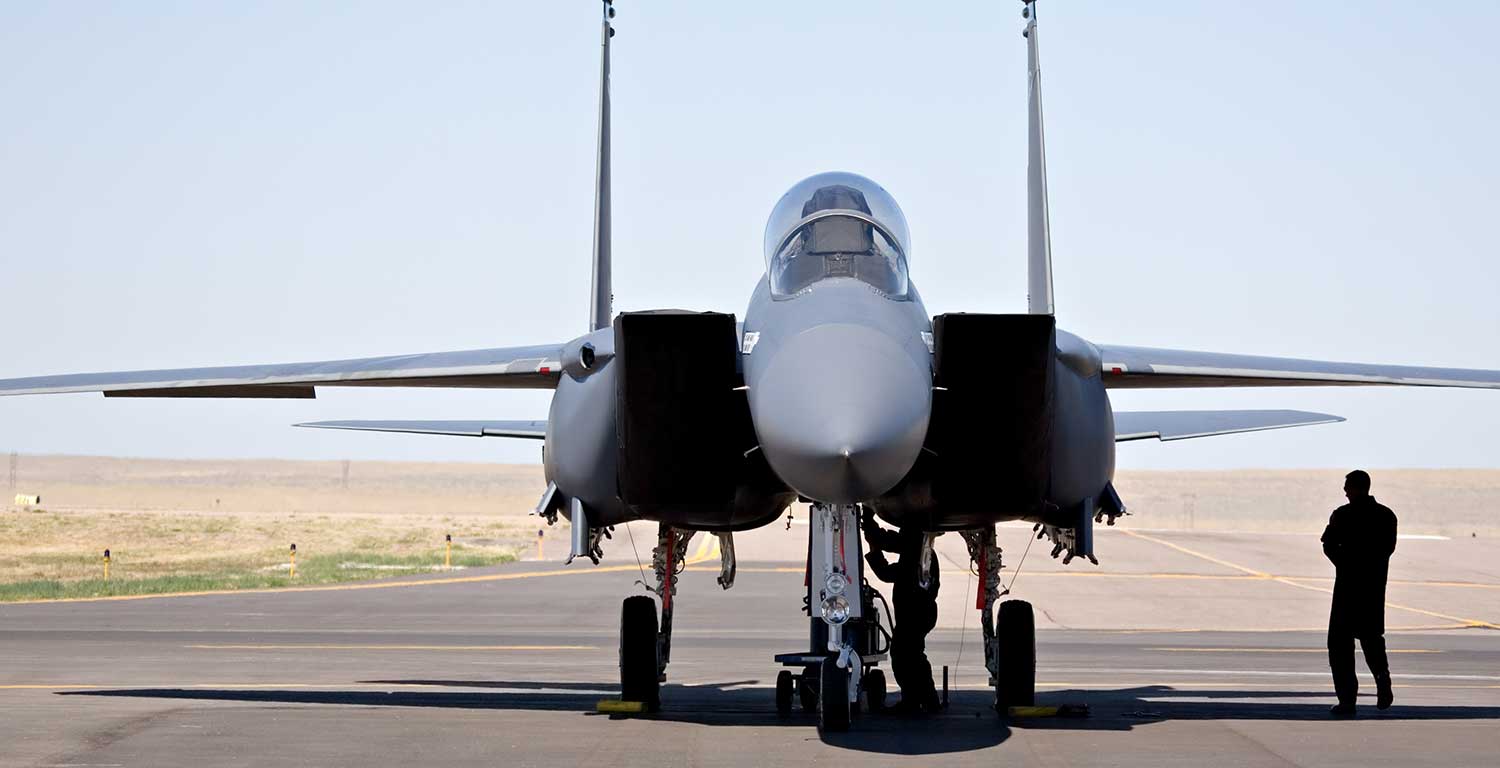 Boeing F 15 Eagle Maintenance Platform Flexdecks